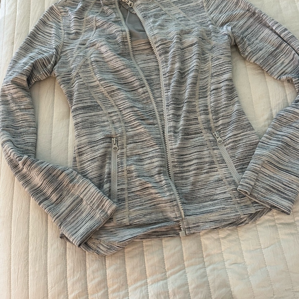 Lululemon Athletica Gray Utility Jacket